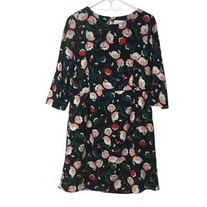 Compañía Fantástica High-Quality Botanical Floral Dress • • Premium Print